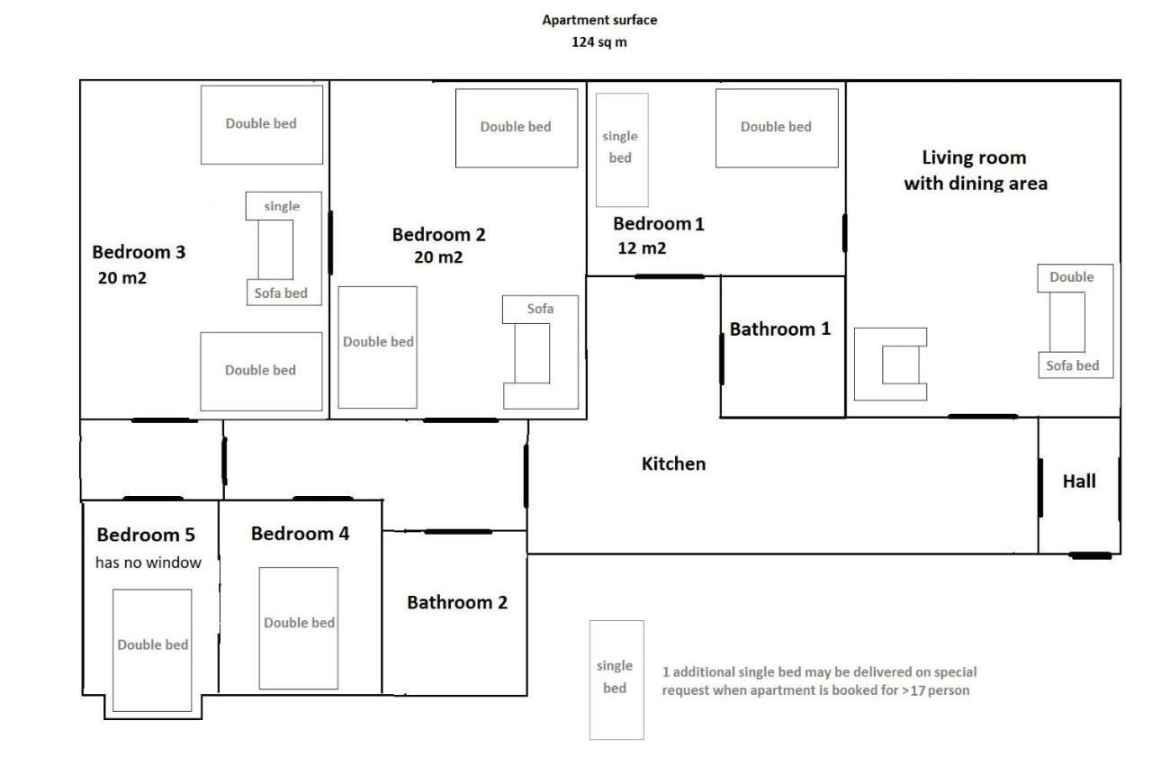 קרקוב Apartments Studencka Street, Next To Planty Park מראה חיצוני תמונה